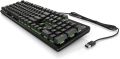 HP Pavilion 550 RGB Monochrome Mechanical Gaming Keyboard – Red Switches. 