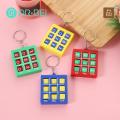 Children Strategy Game Toy Mini Logic Game Keychain Pendant for Early Learning Fun Perfect for Children's Schoolbags Backpacks Favorite Mini Handheld Game Toy. 