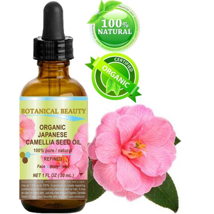 Japanese ORGANIC CAMELLIA Seed Oil