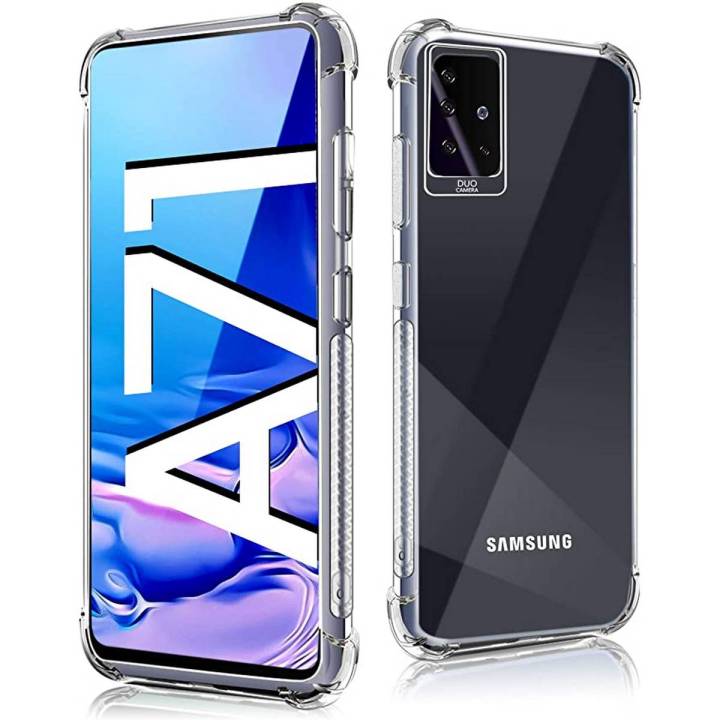 Samsung A71 Clear Case,Galaxy A71 Phone Cover Shockproof,Soft TPU Protective Cases,Ultra [thin Slim