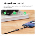 Ugreen Type c to 3.5mm Headphone jack 3.5 AUX USB C Cable Audio USB C Adapter For Huawei Mate 70/70Pro P50/P50 Pro Xiaomi Mi 14 Oneplus 12 Pro. 