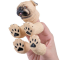 B Squirrel Finger Puppet Set, Animals Puppet Show Theater Props, Weird Stuff Gifts Easy Install Easy to Use. 