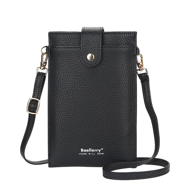 baellerry New Women Wallet Brand Mobile Phone Bags Card Holders Wallets Handbag Purse Messenger Lady Shoulder Bag Clutch Wallets