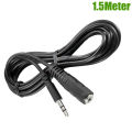 1.5 Meter 3.5mm Male-to-Female AUX Audio Extension Cable. 