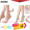 Pack of 3 & 5 Transparent Skin Colors Socks for Women and Girls. 
