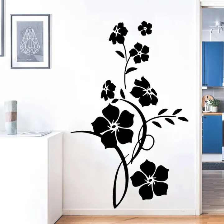 Flower%20Wall%20Sticker%20for%20bedroom,%20Living%20Room%20(%2024%20by%2048%20Inches)%20-%20Image%202