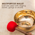 Tibetan Singing Bowl Mallet Wooden Felt Strikers Sound Mallet Stick. 