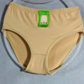 Panty for Women Cotton Made Panties for Ladies Plain Underwear for Specific Periods and Casual Wear Undergarments in Black and Skin Color. 