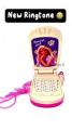 Benign Girl  Battery Operated Mobile Phone for Fun. 