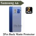 Back Matte Protector Samsung A6 - 2Pcs. 