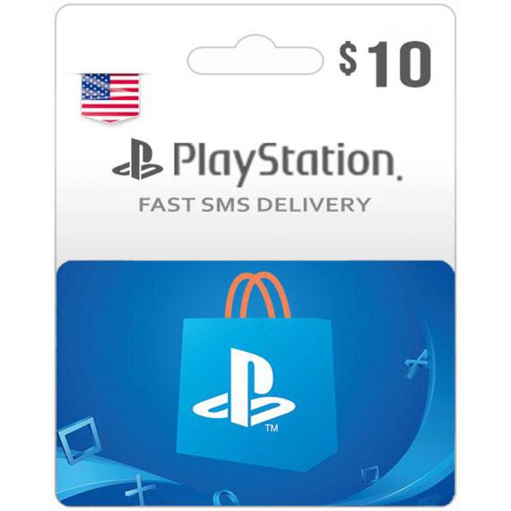 PSN USA $10 Gift Card – PlayStation Network Wallet Top-Up | Instant Digital Code for PS4 & PS5