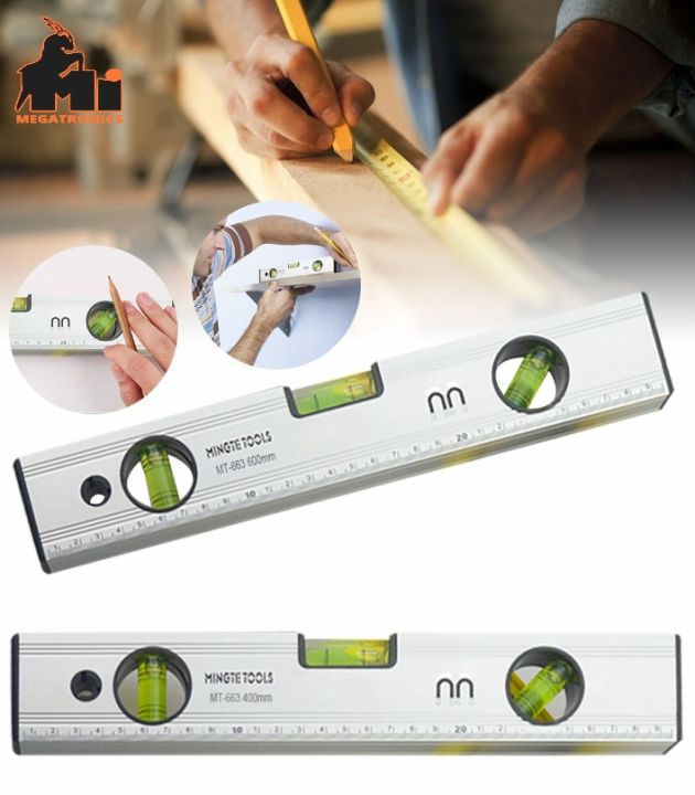 663-400 High Precision Spirit Level Magnetic balance ruler