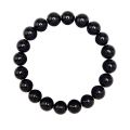Black Beads Bracelet Stylish Shiny. 
