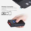 Aibecy Portable Bluetooth Wireless 1D Barcode Bar Code Scanner Reader Support for Windows IOS Android OS. 