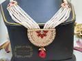 Ruby Color Stylish Maala Set. 