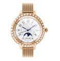 HW13 Mini - Smart watch -1.35 inch Display - Round Dial - Women lady smartwatch - Bluetooth Calling - Smart Watch. 