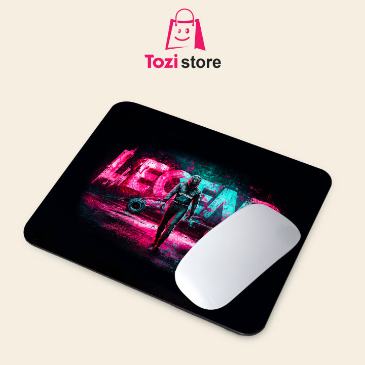 Gaming Mouse Pad Premium  8" x 6.5  Thick Non-Slip Rubber Base, Smooth Cloth Surface for Precision Control - Tozistore