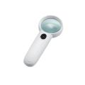 Hand Hold Magnifier 15X Zoom Glass with 2 LED Sharp Light. 