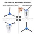 Replacement Parts Main Brush Side Brushes Filter for Kyvol Cybovac E20, E30, E31 Robot Vacuum Cleaner Accessories A. 
