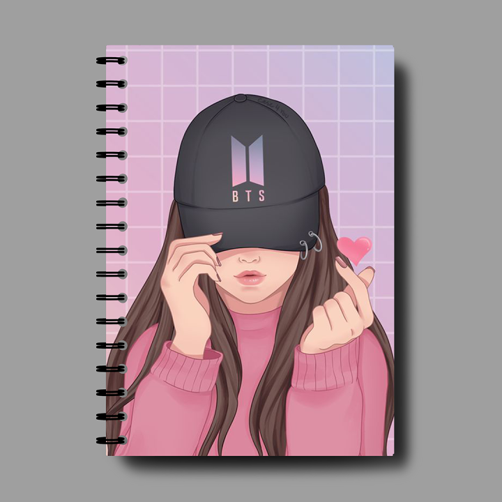 BTS Spiral Notebook 7744 Daraz.pk