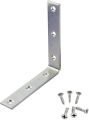 L Shape Corner Bracket - Corner Wall Hanging Bracket Shelf Brackets 4 & 6 Inch | Wall Mounted Heavy Shelf Brackets. 