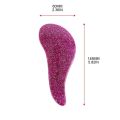 Portable Handle Hair Comb Anti Static Massage Hair Brush Detangle Shower Hairbrush Combs Salon Styling Tools For Women. 