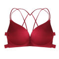 Xeffo Fashion Women Front Closure Sexy strips Back Wire Free free size adjustable Bra for women. 