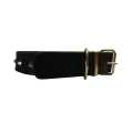 New Dog Collars Original Leather Pet Belt For Puppy Adjustable Solid Leather Colors With Stainless Swage Buckles. 