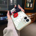 JIUMOO For OPPO A16K Case Plating Side Edge Square New Design Phone Cases Pattern Silicone Casing Full Back Cover Fashion Crying Boy Camera Protection Shockproof Softcase. 