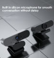 Full HD 2K 1080P Webcam Computer PC Web Camera With Microphone Rotatable Cameras For Live Broadcast Video Calling Conference Work. 