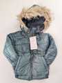 Kids Winter Puffer Jacket with Fur Hood – Warm Padded Hooded Coat for Boys/Girls Multicolor. 