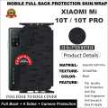 XIAOMI MI 10T / 10T PRO FULL BACK 360 PREMIUM Protection Skin / Wrap-3D MATRIX. 