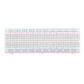 Conventional MB-102 830 Tie Points Rectangular Adhesive Back Solderless Prototype Breadboard. 