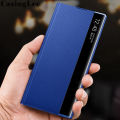 For Redmi 13C Case Smart View Window Flip Cover for Xiaomi Redmi 13C Case Auto Sleep Leather Phone Cases. 