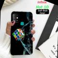 Infinix Hot 10 Back Cover - Art Soft Case Cover. 