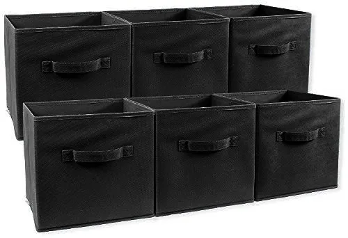 Collapsible%20Storage%20Bins%20-%206%20Pack%20-%20These%20decorative%20fabric%20storage%20bins%20are%20collapsible%20and%20great%20organizers%20for%20shelves,%20closets,%20or%20under%20the%20bed.%20Suitable%20for%20clothes%20or%20to%20store%20children's%20toys%20-%20Image%203