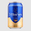 3 HORSES CLASSIC DRINK 330ML. 