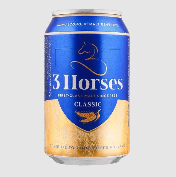 3 HORSES CLASSIC DRINK 330ML