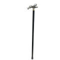 walking stick made of heavy aluminium for outdoors Vintage Walking Stick, Walking Cane, Knob Walking Stick, Silver Knob Walking Stick - Fashionable Stick Image. 