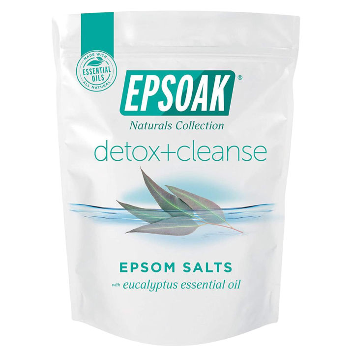 Epsoak Everyday Epsom Salts - 500 grams. Detox + Cleanse Bath Salts
