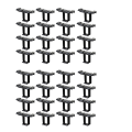 32Pc 35mm Solar Panel Water Drainage Clips,PV Modules Clips for Water Drain Photovoltaic Panel Water Drain Clips. 