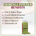 Himalayan Chef Organic Moringa Powder 150g Moringa Powder for Weight Loss, Face, and Height Moringa Leaf Powder Suhanjna Powder in Shaker. 