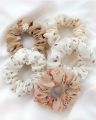 Random Scrunchies Pony Hair Ties Stylish Scrunchies For Girls High Quality Hair Accessories Mix Pack Of 5. 
