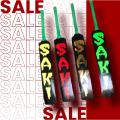SAKI Cricket Bat Tape Ball Cricket Bat Made in Sialkot -Black Cobra Bat, Sold By MTM. 
