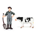 PinShang Remote Control Tractor For Kids 1:24 Scale RC Farmer Engineering Vehicle 2.4G 6CH Tractor Toy Birthday Gifts For Boys Girls. 