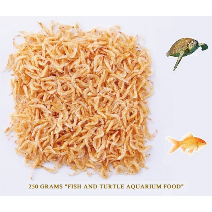 Fish and Turtle Food Dried Shrimps 250 Grams