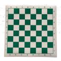 42cm x 42cm Chess board for children's educational games green & white color. 