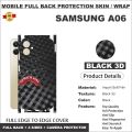 SAMSUNG A06 FULL BACK 360 premium Protection Skin Wrap full cover Premium Quality. 