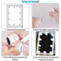 Original LED Mirror Lights Make Up Vanity Mirror Light for Makeup Dressing Table 10 Bulbs Lights For Saloon/Beauty Parlor. 