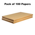 A3 Size Brown Kraft Paper Pack of 25 / 50 / 100. 